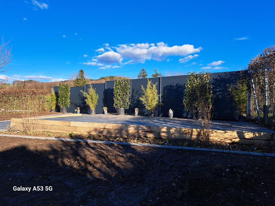 Clôture et pare-vue